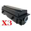 3 x Non-Genuine TK-134 Toner Cartridge for Kyocera FS-1300D FS-1028MFP