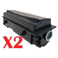2 x Non-Genuine TK-144 Toner Cartridge for Kyocera FS-1100 FS1100