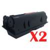 2 x Non-Genuine TK-174 Toner Cartridge for Kyocera FS-1320D FS-1370DN