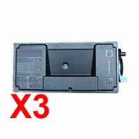 3 x Non-Genuine TK-3114 Toner Cartridge for Kyocera FS-4100DN