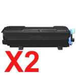 2 x Non-Genuine TK-3404 Toner Cartridge for Kyocera PA4500 MA4500