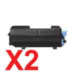 2 x Non-Genuine TK-3414 Toner Cartridge for Kyocera PA5000