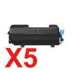 5 x Non-Genuine TK-3414 Toner Cartridge for Kyocera PA5000