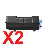 2 x Non-Genuine TK-3434 Toner Cartridge for Kyocera PA5500 MA5500