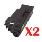 2 x Non-Genuine TK-344 Toner Cartridge for Kyocera FS-2020D FS2020D