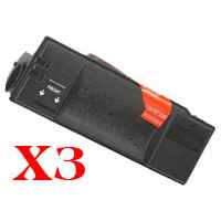 3 x Non-Genuine TK-50H Toner Cartridge for Kyocera FS-1900 FS1900