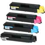 4 Pack Non-Genuine TK-5144 Toner Cartridge Set for Kyocera P6130 M6030 M6530