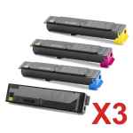 3 Lots of 4 Pack Non-Genuine TK-5199 Toner Cartridge Set for Kyocera TASKAlfa-306ci