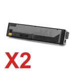 2 x Non-Genuine TK-5209K Black Toner Cartridge for Kyocera TASKAlfa-356ci