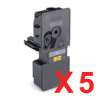 5 x Non-Genuine TK-5234K Black Toner Cartridge for Kyocera P5021 M5521