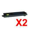 2 x Non-Genuine TK-5274K Black Toner Cartridge for Kyocera P6230 M6230 M6630