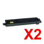 2 x Non-Genuine TK-5274K Black Toner Cartridge for Kyocera P6230 M6230 M6630