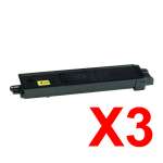 3 x Non-Genuine TK-5274K Black Toner Cartridge for Kyocera P6230 M6230 M6630