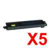 5 x Non-Genuine TK-5284K Black Toner Cartridge for Kyocera P6235 M6635
