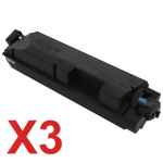 3 x Non-Genuine TK-5294K Black Toner Cartridge for Kyocera P7240