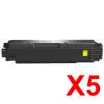 5 x Non-Genuine TK-5384K Black Toner Cartridge for Kyocera PA4000 MA4000