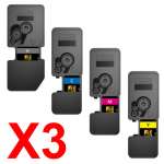 3 Lots of 4 Pack Non-Genuine TK-5444 Toner Cartridge Set for Kyocera PA2100 MA2100