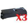 3 x Non-Genuine TK-564K Black Toner Cartridge for Kyocera FS-C5300DN