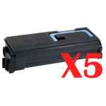 5 x Non-Genuine TK-564K Black Toner Cartridge for Kyocera FS-C5300DN