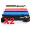 2 Lots of 4 Pack Non-Genuine TK-564 Toner Cartridge Set for Kyocera FS-C5300DN