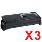 3 x Non-Genuine TK-574K Black Toner Cartridge for Kyocera FS-C5400DN P7035CDN