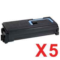 5 x Non-Genuine TK-574K Black Toner Cartridge for Kyocera FS-C5400DN P7035CDN