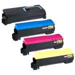 4 Pack Non-Genuine TK-574 Toner Cartridge Set for Kyocera FS-C5400DN P7035CDN