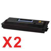 2 x Non-Genuine TK-715 Toner Cartridge for Kyocera KM-3050 KM-4050 KM-5050