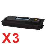 3 x Non-Genuine TK-715 Toner Cartridge for Kyocera KM-3050 KM-4050 KM-5050