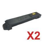 2 x Non-Genuine TK-8119K Black Toner Cartridge for Kyocera M8124 M8130