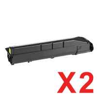 2 x Non-Genuine TK-8309K Black Toner Cartridge for Kyocera TASKAlfa-3050ci 3550ci