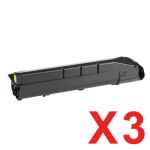 3 x Non-Genuine TK-8309K Black Toner Cartridge for Kyocera TASKAlfa-3050ci 3550ci