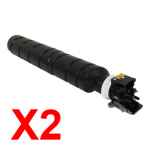 2 x Non-Genuine TK-8339K Black Toner Cartridge for Kyocera TASKAlfa-3252ci