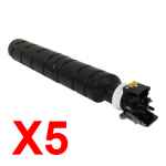 5 x Non-Genuine TK-8339K Black Toner Cartridge for Kyocera TASKAlfa-3252ci