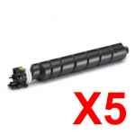 5 x Non-Genuine TK-8349K Black Toner Cartridge for Kyocera TASKAlfa-2552ci