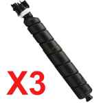 3 x Non-Genuine TK-8369K Black Toner Cartridge for Kyocera TASKAlfa-2554ci