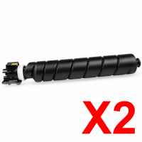 2 x Non-Genuine TK-8559K Black Toner Cartridge for Kyocera TASKAlfa-5054ci 6054ci 7054ci