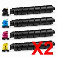 2 Lots of 4 Pack Non-Genuine TK-8559 Toner Cartridge Set for Kyocera TASKAlfa-5054ci 6054ci 7054ci
