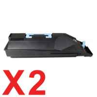 2 x Non-Genuine TK-859K Black Toner Cartridge for Kyocera TASKAlfa-400ci 500ci