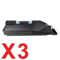 3 x Non-Genuine TK-859K Black Toner Cartridge for Kyocera TASKAlfa-400ci 500ci