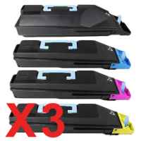 3 Lots of 4 Pack Non-Genuine TK-859 Toner Cartridge Set for Kyocera TASKAlfa-400ci 500ci