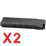2 x Non-Genuine TK-8604K Black Toner Cartridge for Kyocera FS-C8650DN
