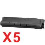 5 x Non-Genuine TK-8604K Black Toner Cartridge for Kyocera FS-C8650DN