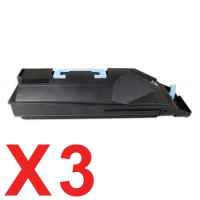 3 x Non-Genuine TK-869K Black Toner Cartridge for Kyocera TASKalfa-250ci 350ci