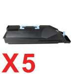 5 x Non-Genuine TK-884K Black Toner Cartridge for Kyocera FS-C8500DN