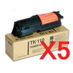 5 x Genuine Kyocera TK-110 Toner Cartridge FS-720 FS-820 FS-920 FS-1016MFP