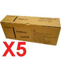 5 x Genuine Kyocera TK-1119 Toner Cartridge FS-1041 FS-1320MFP