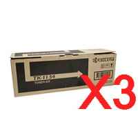 3 x Genuine Kyocera TK-1134 Toner Cartridge FS-1030MFP FS-1130MFP