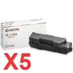 5 x Genuine Kyocera TK-1164 Toner Cartridge P2040