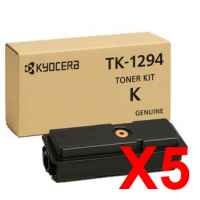 5 x Genuine Kyocera TK-1294 Toner Cartridge MA3501